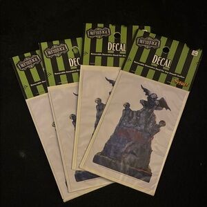 Beetlejuice Graveyard Decal Set